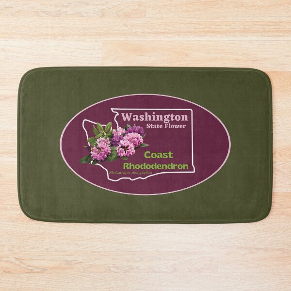 Item preview, Washington State Flower Coast Rhododendron.  Oval shape. designed and sold by Kona Linda.