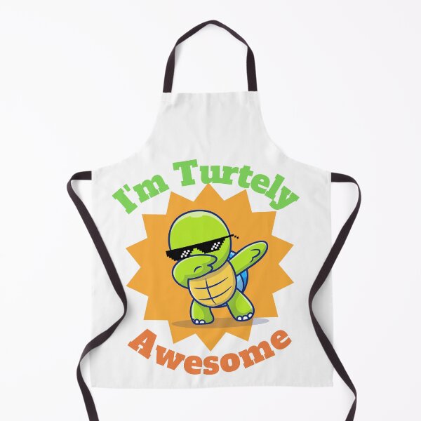 Item preview, I'm turtely awesome - cute turtle puns, cute animal puns designed and sold by Avalinn.