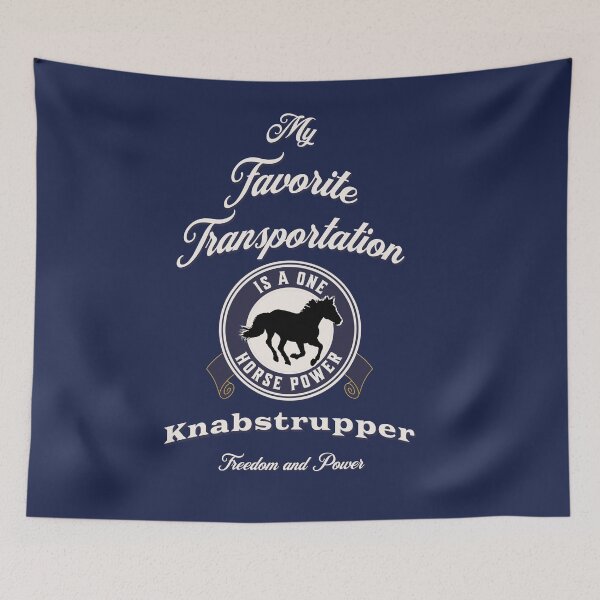 Item preview, My Favorite Transportation is a 1 Horse Power Knabstrupper designed and sold by No1Equestrian.