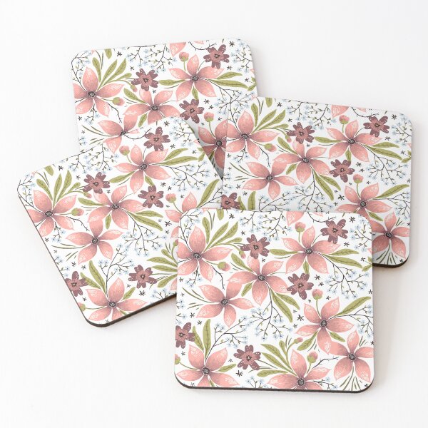 Item preview, pretty florals designed and sold by Wonder & Whimsy.