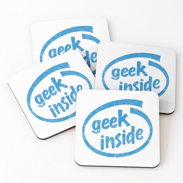 Item preview, Geek Inside - Distressed Design designed and sold by risible.