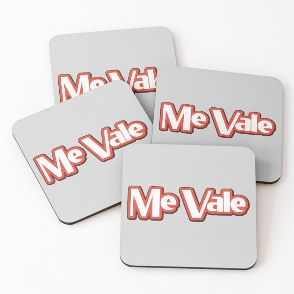Item preview, Me Vale - Red, White Text designed and sold by Chubuter.