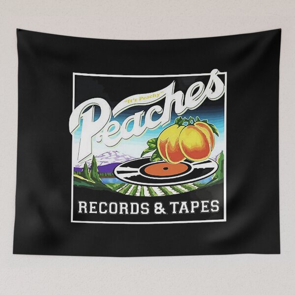 Item preview, Peaches Records and Tapes designed and sold by Abigaichei23.