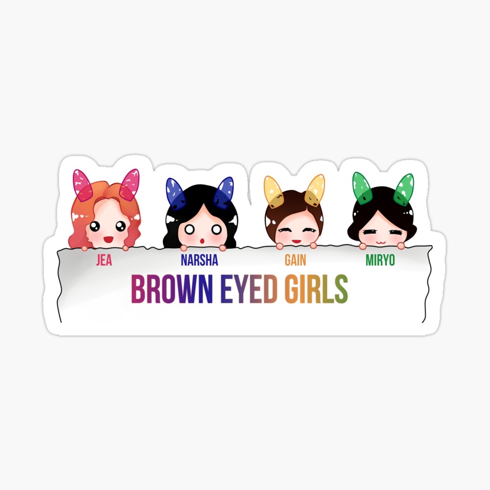 Brown Eyed Girls Warm Hole Magnet By Yumi95 Redbubble