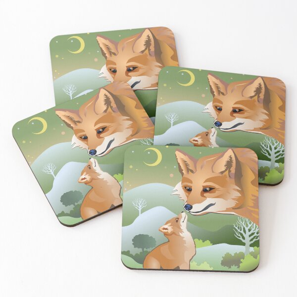 Item preview, Fox Father In Landscape designed and sold by Patricia Howitt.