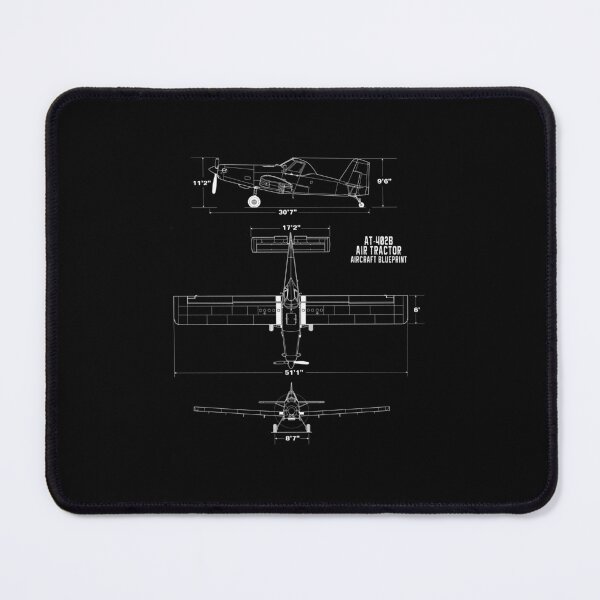 Item preview, AT 402B Agriculture Aircraft Air Tractor Blueprint designed and sold by PodiShawna.