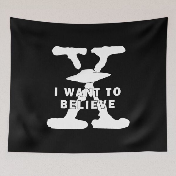 Aperçu de l'œuvre X-Files I Want To Believe UFO créée et vendue par exceedingdeath.