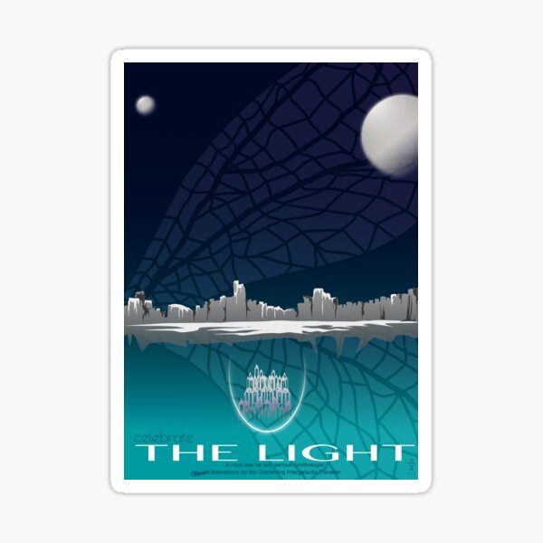 Celebrate the Light Sticker