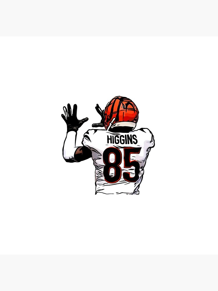 Tee Higgins Cincinnati Bengals Youth Black Name & Number Logo Long Sleeve  T-Shirt 