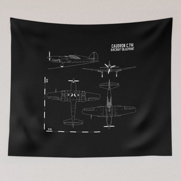 Item preview, Caudron C 714 Aircraft Blueprint designed and sold by PodiShawna.