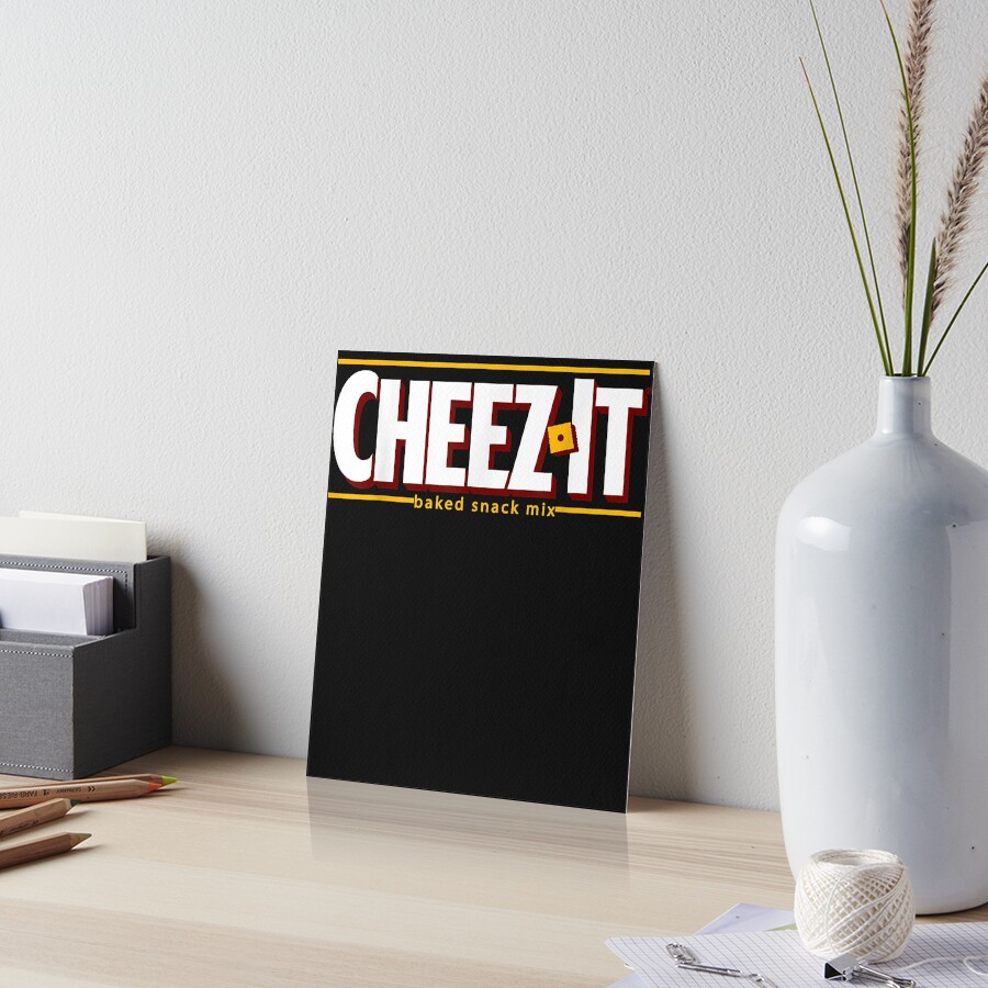 "Cheez it logo" Art Board Print by CherylShowalt Redbubble
