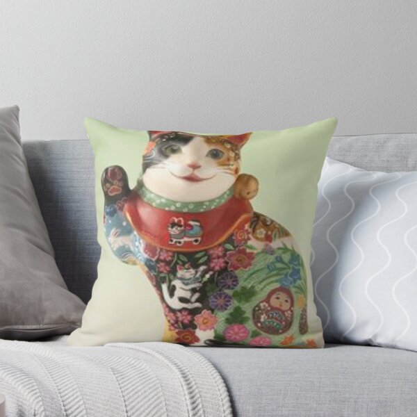 Item preview, Waving cat sticker  designed and sold by Barnies85.