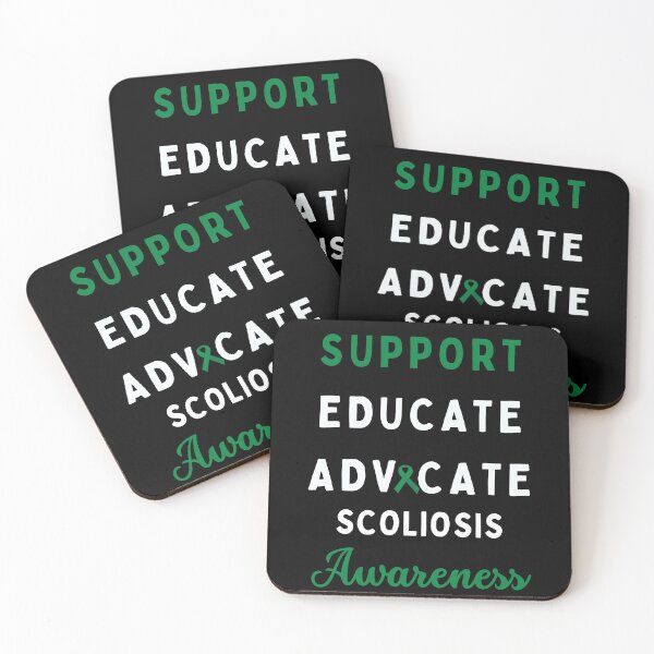 Item preview, Support Educate Advocate Scoliosis Awareness Month designed and sold by hopescoliosis.