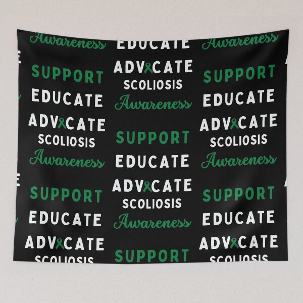 Item preview, Support Educate Advocate Scoliosis Awareness Month designed and sold by hopescoliosis.