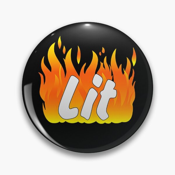 Item preview, Dobre brothers merch Lit fire designed and sold by Kristen Larkin.