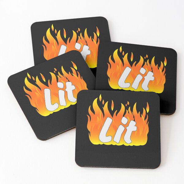 Item preview, Dobre brothers merch Lit fire designed and sold by Kristen Larkin.