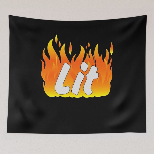 Item preview, Dobre brothers merch Lit fire designed and sold by Kristen Larkin.
