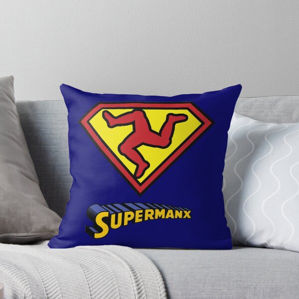 Item preview, SUPERMANX - Isle of Man T-shirt designed and sold by manxphotography.