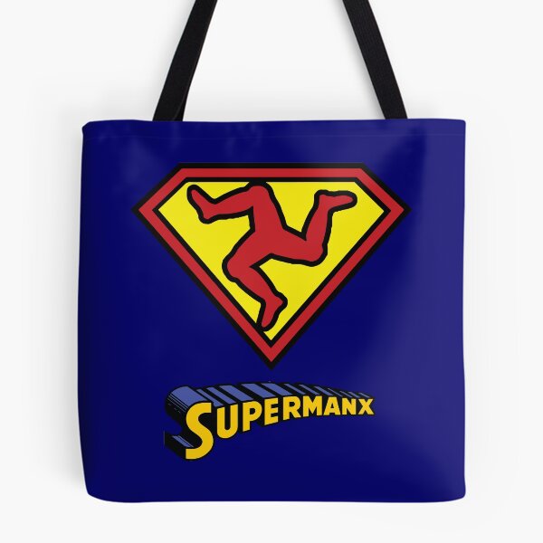 Item preview, SUPERMANX - Isle of Man T-shirt designed and sold by manxphotography.