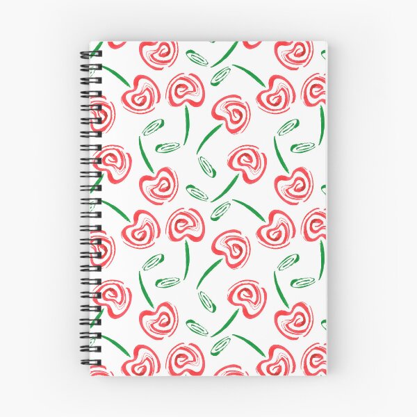 Item preview, Cherry Pattern. Watercolor drawing. designed and sold by Trilisti.