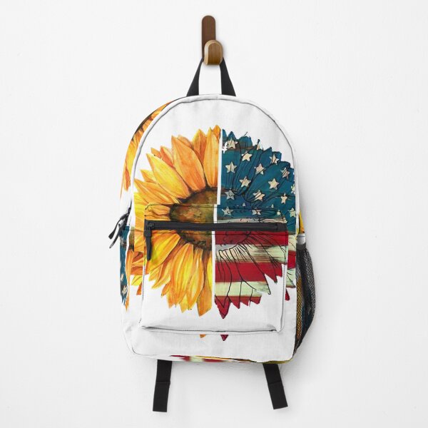 Item preview, American flag sunflower designed and sold by smallcatvn.