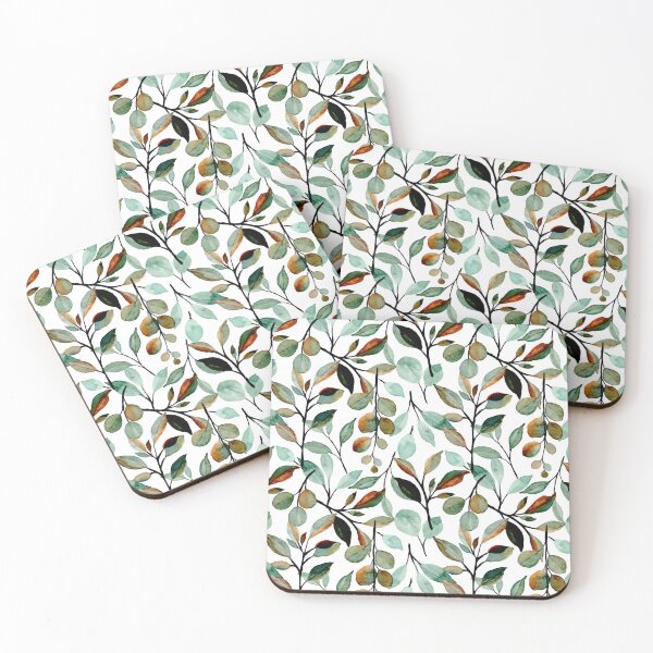Item preview, Watercolor leaves. designed and sold by FGCART.