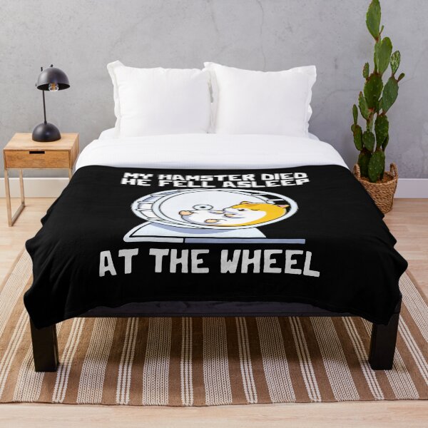 Item preview, My Hamster Died He Feel Asleep At The Wheel designed and sold by FerrenSmall.