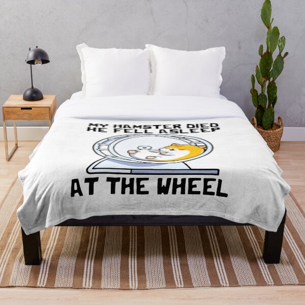Item preview, My Hamster Died He Feel Asleep At The Wheel designed and sold by FerrenSmall.