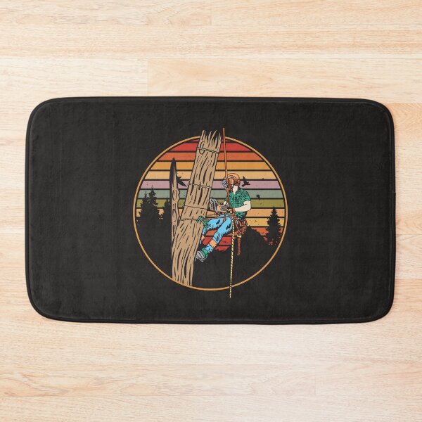 Item preview, Arborist Vintage Sunset Art For Tree Trimmer designed and sold by MrEddie10.