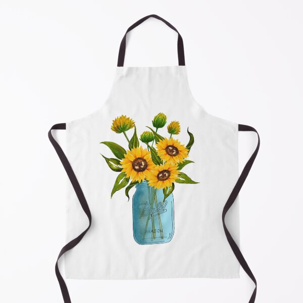 Item preview, Watercolor mason jar with flowers designed and sold by Designs1279.