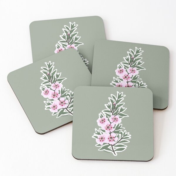 Item preview, Aotearoa New Zealand Native Mānuka Flower designed and sold by madebysash.