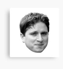 Kappa Icon Twitch Chat Canvas Print