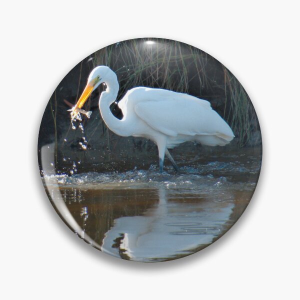 Item preview, WADER ~ Eastern Great Egret by David Irwin DJIVHEH4576 designed and sold by tasmanianartist.