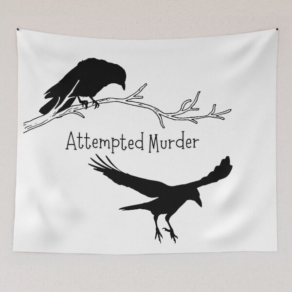 Item preview, Attempted Murder designed and sold by ChiweenieHobbit.