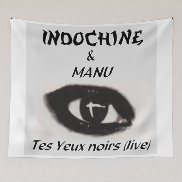 Item preview, Indochine & Manu Poster designed and sold by joesbokey.