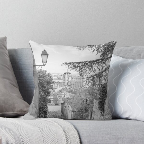 Item preview, Steps Pathway in Lyon - Black and White Street designed and sold by CarolinaReina.