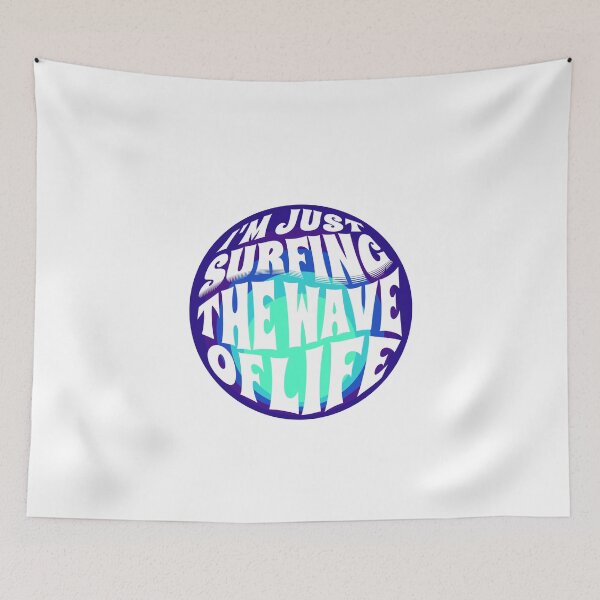 Item preview, I'm Just Surfing The Wave of Life designed and sold by Surfing Designs.Life.