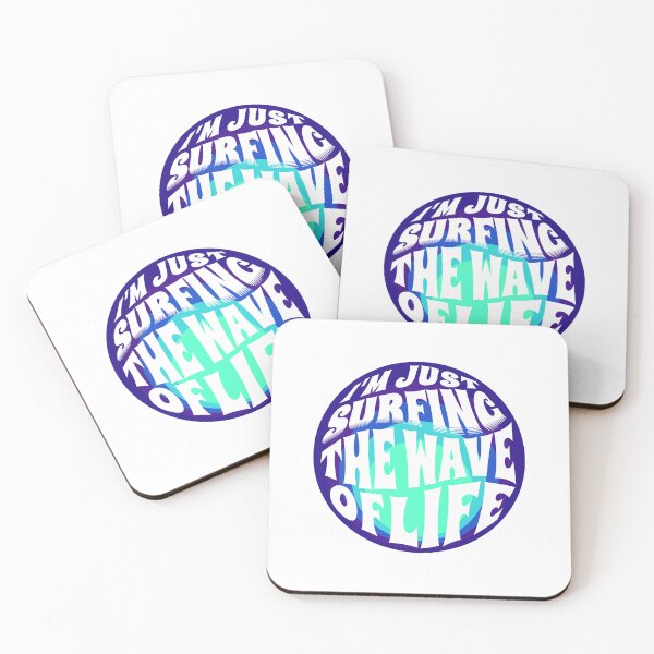 Item preview, I'm Just Surfing The Wave of Life designed and sold by Surfing Designs.Life.