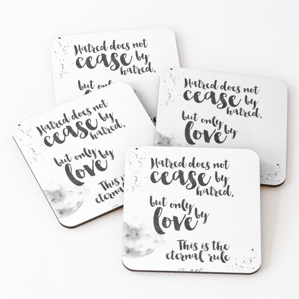 Item preview, Cease Hatred With Love - Quotes By Buddha On Love designed and sold by Buddhaport.