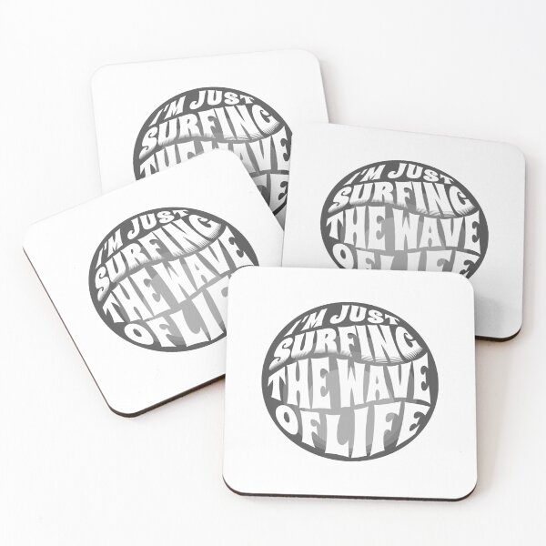 Item preview,  I'm Just Surfing The Wave of Life designed and sold by Surfing Designs.Life.