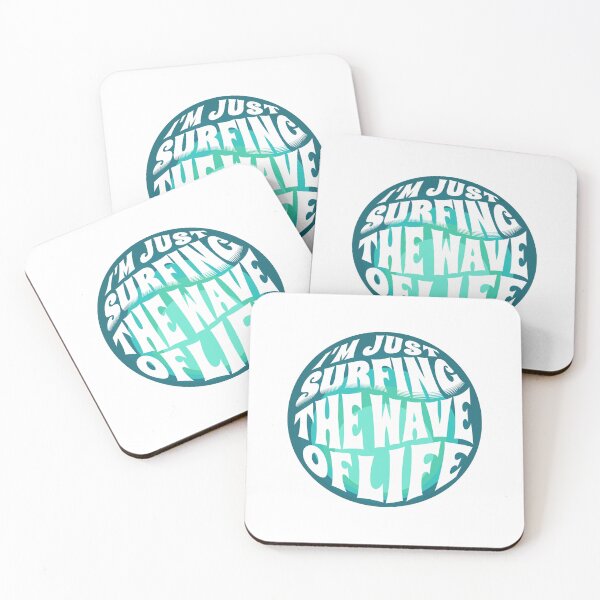 Item preview,  I'm Just Surfing The Wave of Life designed and sold by Surfing Designs.Life.
