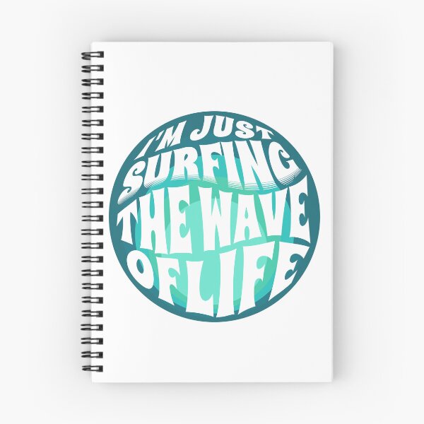 Item preview,  I'm Just Surfing The Wave of Life designed and sold by Surfing Designs.Life.