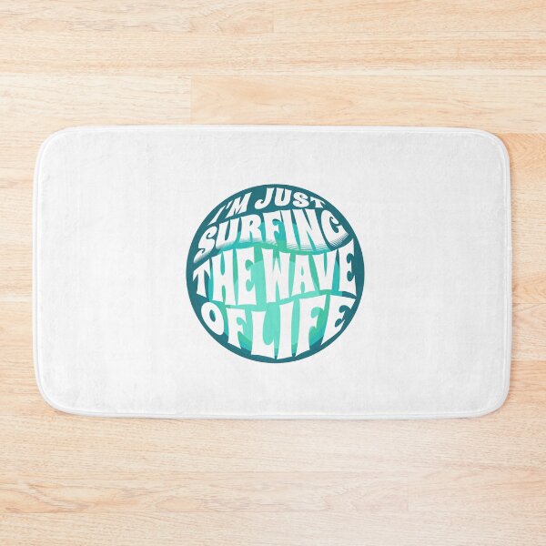 Item preview,  I'm Just Surfing The Wave of Life designed and sold by Surfing Designs.Life.