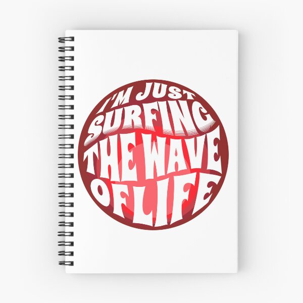 Item preview,  I'm Just Surfing The Wave of Life designed and sold by Surfing Designs.Life.