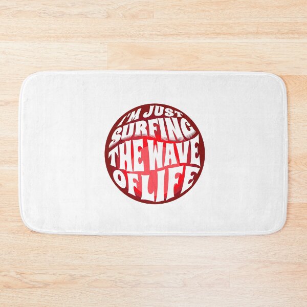 Item preview,  I'm Just Surfing The Wave of Life designed and sold by Surfing Designs.Life.
