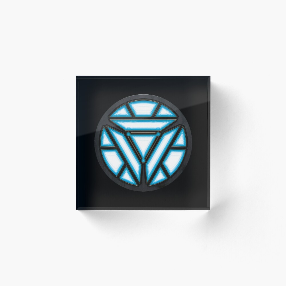 Arc Reactor | Glow Keychain - Fotovilla