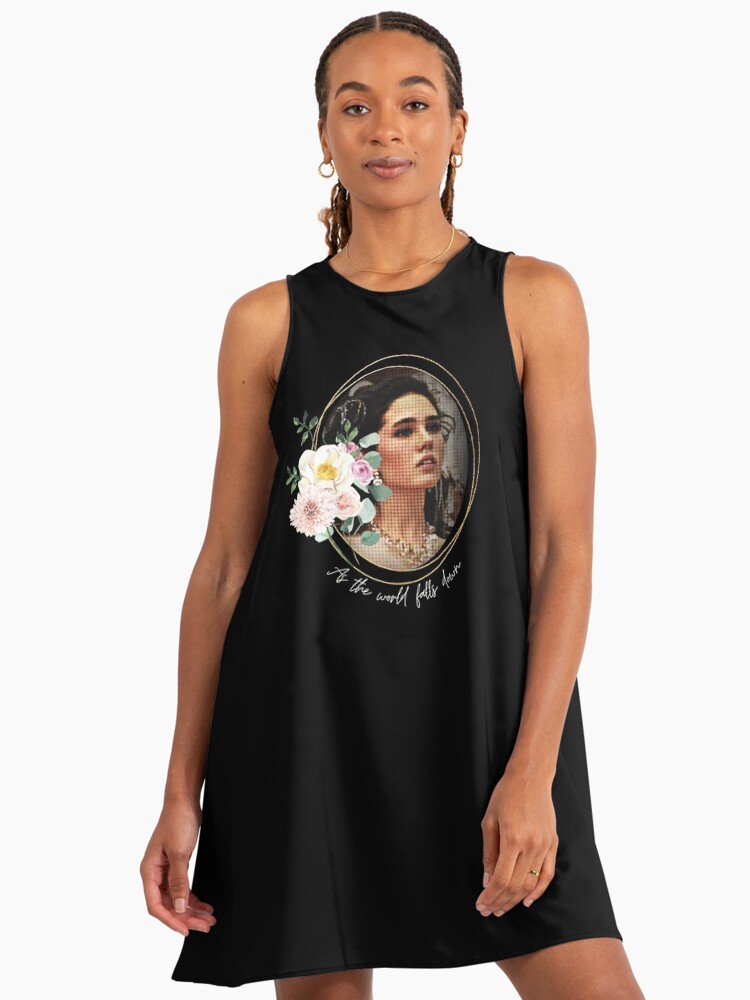 Labyrinth As The World Falls Down Masquerade Ball" A-Line Dress for Sale by Jessieadel | Redbubble Labyrinth As The World Falls Down Masquerade Ball" A-Line Dress for Sale by Jessieadel | Redbubble