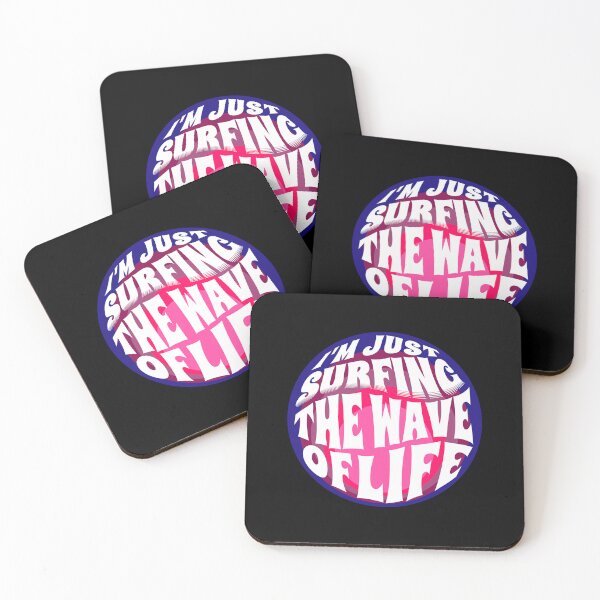 Item preview,   I'm Just Surfing The Wave of Life designed and sold by Surfing Designs.Life.