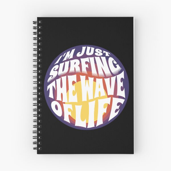 Item preview,  I'm Just Surfing The Wave of Life designed and sold by Surfing Designs.Life.