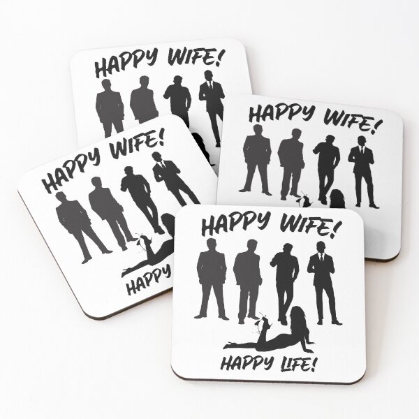 Item preview, My Husband's Friends Make Me A Happy Wife.  So Happy Life. Swinger Lifestyle Design designed and sold by swingersshop.
